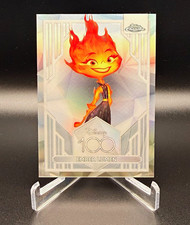 Topps Chrome Disney 100 2023 Ember Lumen Trading Card #97 Refractor picture