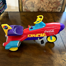 1995 Coca Cola Rocket Pedal Car 1:3 Diecast Xonex Limited Ed 3277/20000 Box COA picture