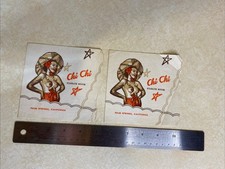 Rare Chi Chi Starlite Room Cocktail Napkins picture