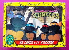 1989 TOPPS TEENAGE MUTANT NINJA TURTLES TMNT #1 THE EPIC BEGINS (MG)  picture