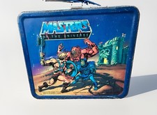 He-man and the Masters Of The Universe Vintage Lunchbox No Thermos 1983 Rare HTF picture
