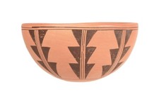 Hopi Pueblo Bowl Pottery By Laura Tomosie Mid/Late 20th Century picture