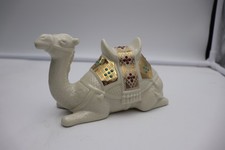 vintage Lenox China Jewels Nativity Scene Sitting camel 1994 picture