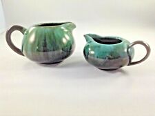 Canadian Blue Mountain Pottery Small Creamer Type Vessels Collectible MCM Potter picture