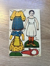 1914 J. Alan Fletcher Postcard #35 Cut Out Paper Doll “Maria Hungarian” picture