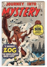 Journey Into Mystery 56 1960 Marvel Comics VG+ 4.5 Stan Lee Jack Kirby picture