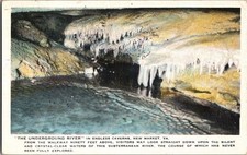 Underground River Endless Caverns New Market Virginia Vintage Postcard KS15 picture
