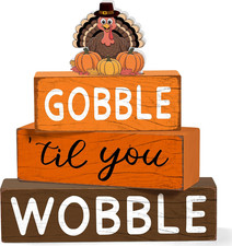 Farmhouse Thanksgiving Turkey Decorations picture
