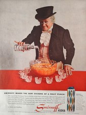 1959 Saturday Evening Post Ad Cliff Arquette Charley Weaver SMIRNOFF Vodka picture