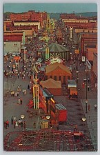 Keokuk Iowa Main Street Annual Street Fair Carnival Postcard picture