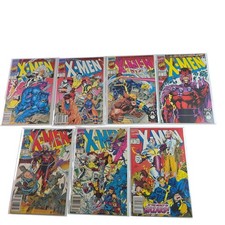 Marvel X-Men Uncanny X-Men Comic Lot Jim Lee Bishop 1st App 282 1 Variants 11ct picture