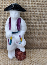 Pirate Krewe Capt. Vintage Haydel's Bakery Mardi Gras King Cake Fève Porcelain picture