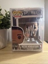 Victor Wembanyama Signed Funko Pop #174 San Antonio Spurs Autograph COA picture