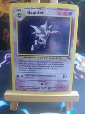 Pokémon TCG Haunter Fossil Holo Card 6/62 picture