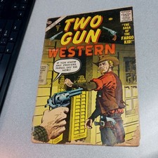 Two Gun Western comic #7 silver age 1956 Atlas Comics Fargo Kid colt six guns picture