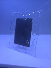 Waterford Lead Crystal Picture Frame Clear Free Standing  4x6