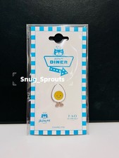 AUTHENTIC New Jellycat Diner Enamel Pin Happy Boiled Egg - NYC Exclusive picture