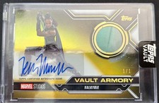 2026 Topps Marvel Vault Valkyrie Tessa Thompson GOLD 1/1 Relic Auto ONE OF ONE picture