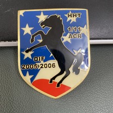 11th ACR 1st Squadron HHT OIF 2005-2006 Iraq War Military Challenge Coin picture