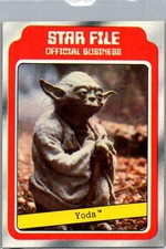 1980 Topps Star Wars: The Empire Strikes Back #9 Yoda CREASE picture