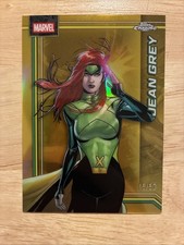 2026 Topps Chrome Marvel Jean Grey True Gold Refractor #/50 - X-Men picture