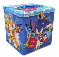 The Tin Box Company XL Storage Tin with Handle, Sonic picture