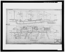 Photo:Sault Ste. Marie Michigan 1915 St. Marys Falls Canal Sabin Lock Plan picture