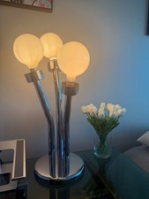 Very Cool Mid Century Modern Lamp w/ adjustable bulb stands picture