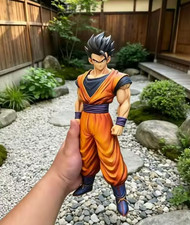 New 30cm Hy Studio Son Goku Gohan Base Form Dragon Ball Z Action Figure W/BOX picture