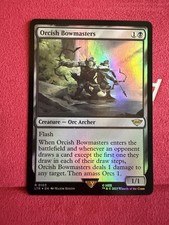 MTG Orcish Bowmasters #0103 Foil Rare LOTR Tales of Middle-earth LTR NM picture