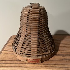 Longaberger Vintage 1983 Christmas Bell w/ Red Tag picture