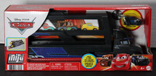 Disney Pixar Cars Gale Beaufort MINI Racers HAULER w/ Jackson Storm Mini (HTF) picture