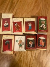 Hallmark Keepsake Christmas Ornaments Lot of 8 Hallmark Ornaments picture