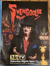 Svengoolie MeTV Network Print Ad TV Shows Poster Art PROMO Original Series picture