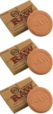 3 x RAW Hydrostone Natural Terracotta Humidifying Stone 100% Clay Made In USA picture