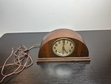 GE Model 350 Westminster Chime Mantel Clock Telechron Serviced Runs Quiet c1938 picture