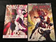 SPIDER-GWEN: DEAL WITH THEDEVIL, SPIDER-MAN: JACKPOT Trade Paperbacks picture