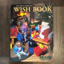 Vintage 1992 Sears Wish Book Christmas Catalog Toys Barbie Electronics Home picture