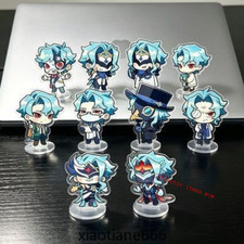 10pcs/set Il Dottore The Doctor Genshin Impact Anime Cosplay Mini Acrylic Stand picture