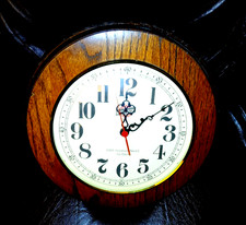 Rare Howard Miller Northwestern Railroad 1991 Harriman Award Wall Clock picture
