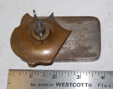 Antique Vtg Brass Stencil cutter S.M. Spencer Mfg Co picture