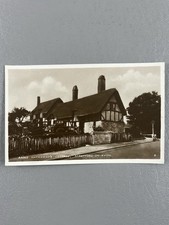 Vintage Anne Hathaway's Cottage Stratford-on-Avon England Photo Postcard picture
