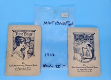 1922 June & 1923 May Days Stroudsburg PA National Bank Pocket Calendar Notebook picture