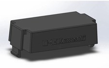 Kawasaki Brute Force 750 Fuse Box Cover - 3D Printed picture