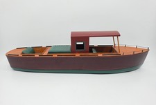 Vintage Mid Century Wooden Pond Boat 24
