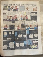 Vintage 1924 Newspaper Comic Section – St. Paul Daily News – Full Color Comics picture