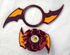 Custom Metal Fire Lizard Anime Version Spin Top Toy picture