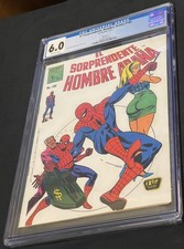 EL SORPRENDENTE HOMBRE ARANA #180 CGC 6.0 JOSE LUIS DURAN GWEN STACY COVER picture