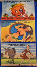 Colourpicture Publication 3-Postcard Lot Comic Humor Chas Fox Unposted DB picture