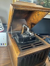 Edison Amberola VIII Cylinder Phonograph 4 Minute Collectible picture